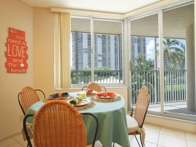 Table and Four Chairs